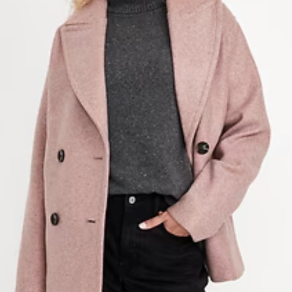 Old Navy Oversized Double Breasted Pea Coat
